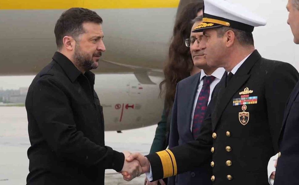 Ukrayna Devlet Başkanı Zelenskiy, İstanbul'da