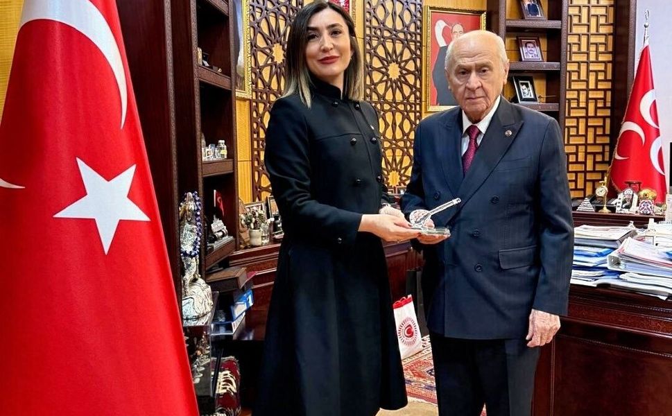 Alevi-Bektaşi Kültür ve Cemevi Başkanı Ersin'den MHP lideri Bahçeli'ye ziyaret