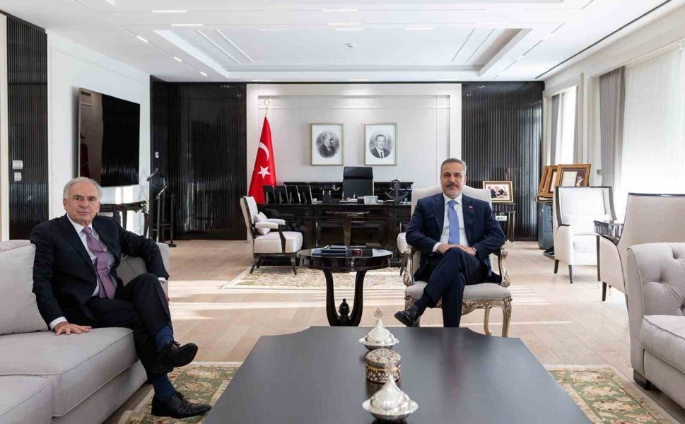 Bakan Fidan, BM Genel Sekreterinin Ortadoğu'daki Çatışma ve Sonuçları Konusunda Şahsi Temsilcisi Arnault'u kabul etti