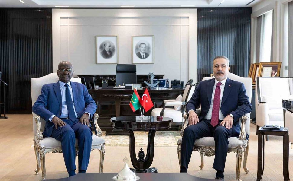 Bakan Fidan, Moritanyalı mevkidaşı Merzoug ile görüştü