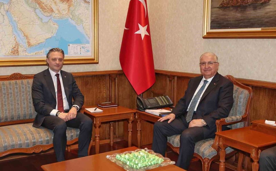 Bakan Güler, Polonya Devlet Bakanı ve Milli Güvenlik Kurulu Bürosu Başkanı Grodecki ile görüştü