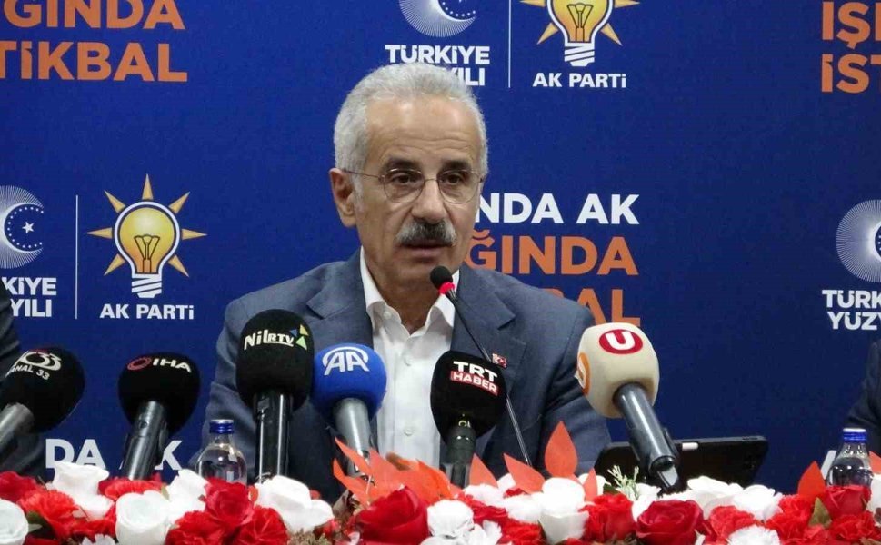 Bakan Uraloğlu: 'Mersin'de yaklaşık 1 trilyon liralık yatırım yaptık'