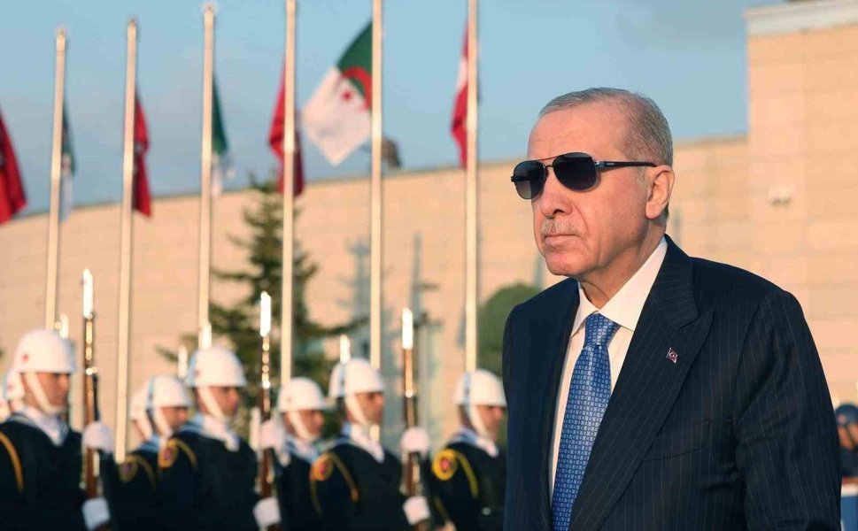 Cumhurbaşkanı Erdoğan, Cezayir Cumhurbaşkanı Tebbun'u karşıladı