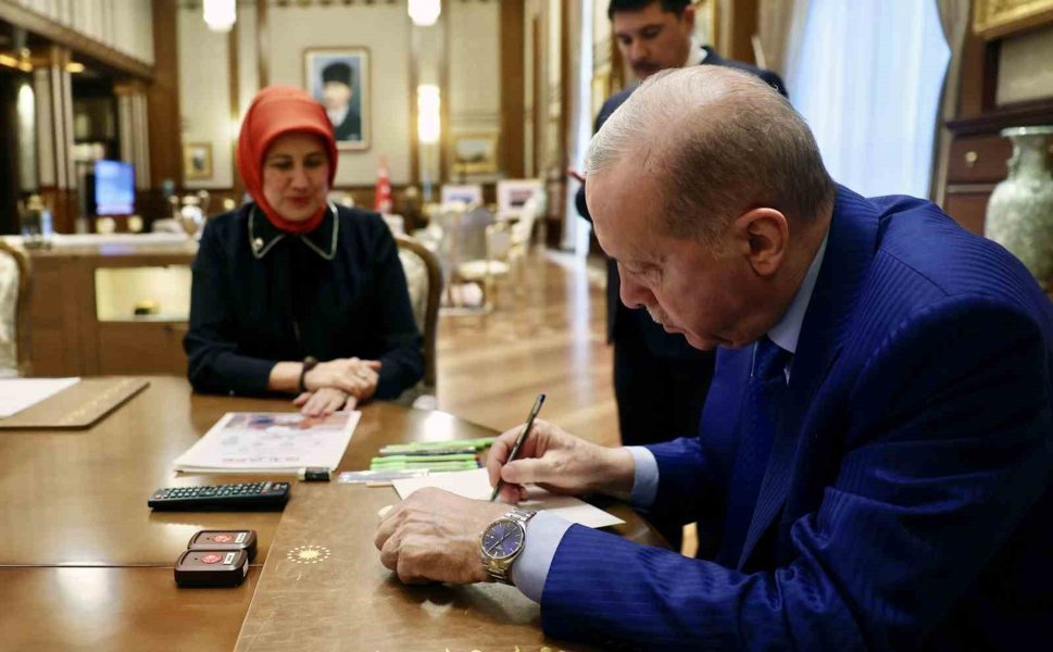 Cumhurbaşkanı Erdoğan, kurban vekaletini Türk Kızılay'a verdi