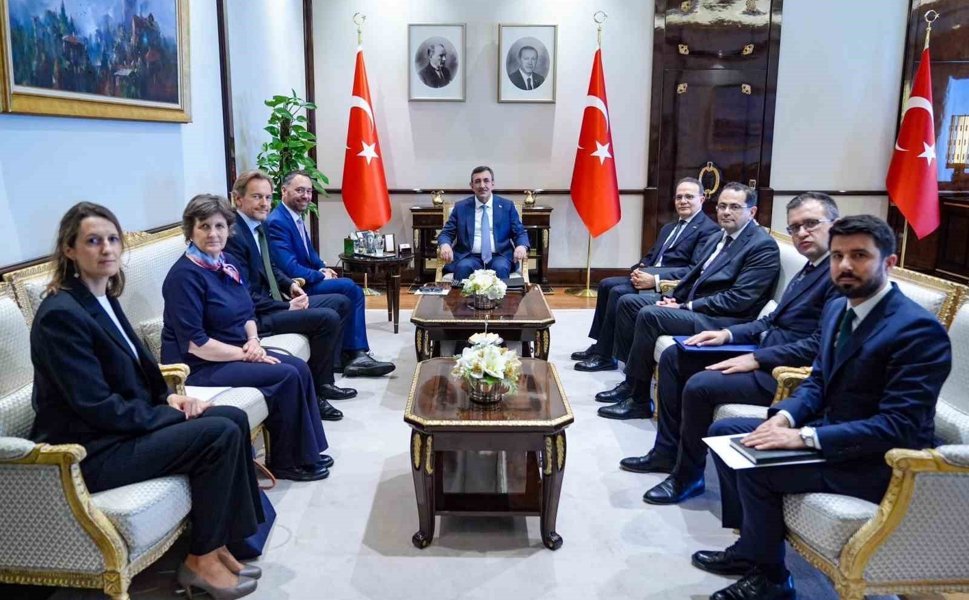 Cumhurbaşkanı Yardımcısı Yılmaz: 'NATO müttefiki ve ortağımız Belçika ile ilişkilerimizin yeni bir ivme kazanmasından memnuniyet duyuyoruz'