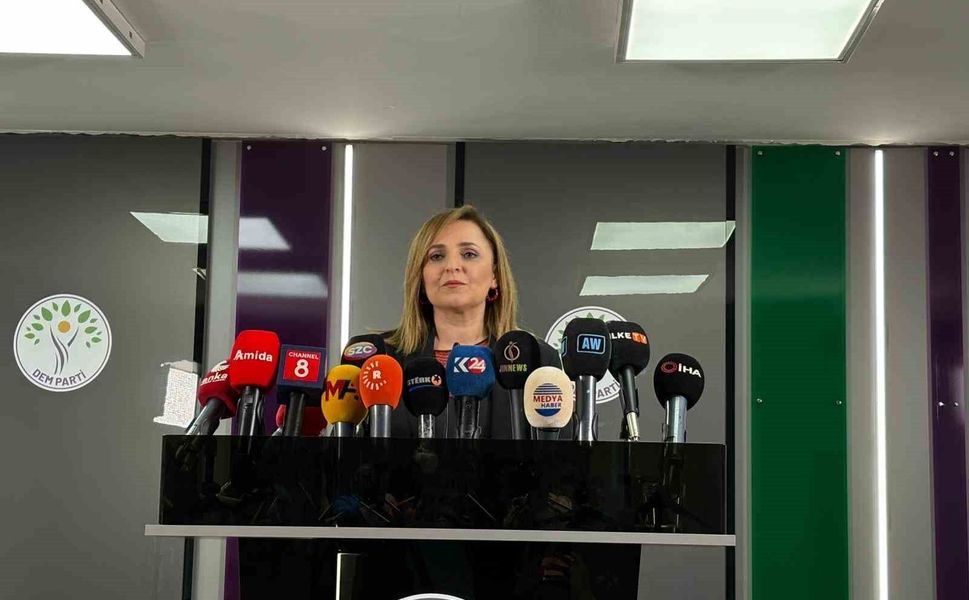 DEM Parti Sözcüsü Doğan: 'İnsanlar barışa öylesine saygı duyuyor ki bulundukları her yerden buna ses vermek istiyorlar'