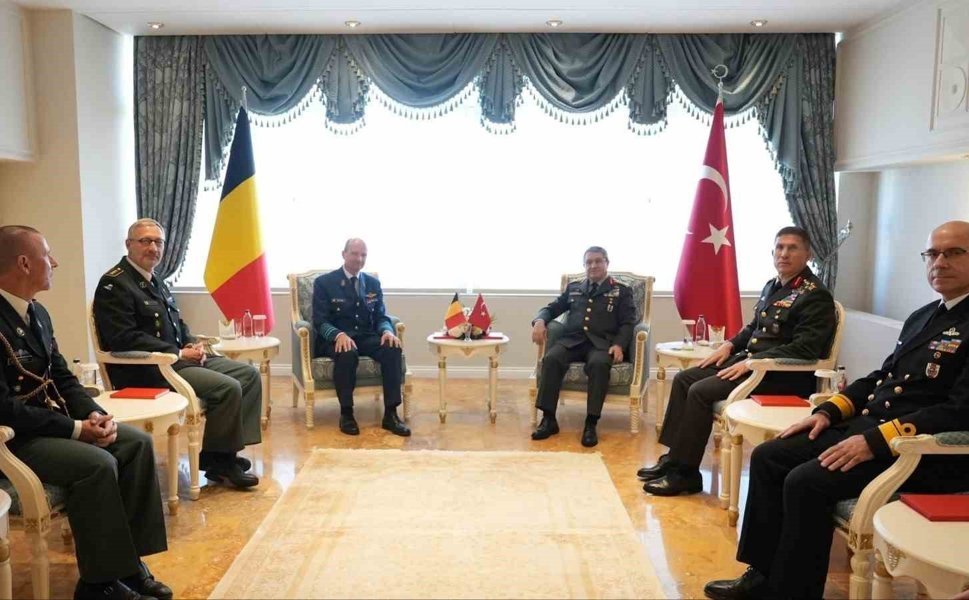 Genelkurmay Başkanı Bayraktaroğlu, Belçikalı mevkidaşı ile görüştü