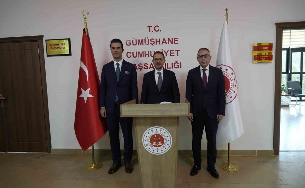 Adalet Bakan Yardımcısı Ayyıldız, Gümüşhane'de