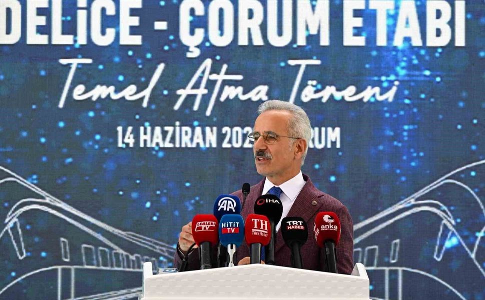 Ankara-Kırıkkale (Delice)-Samsun Hızlı Tren Hattı Çorum-Havza kesiminin ihalesi yapıldı