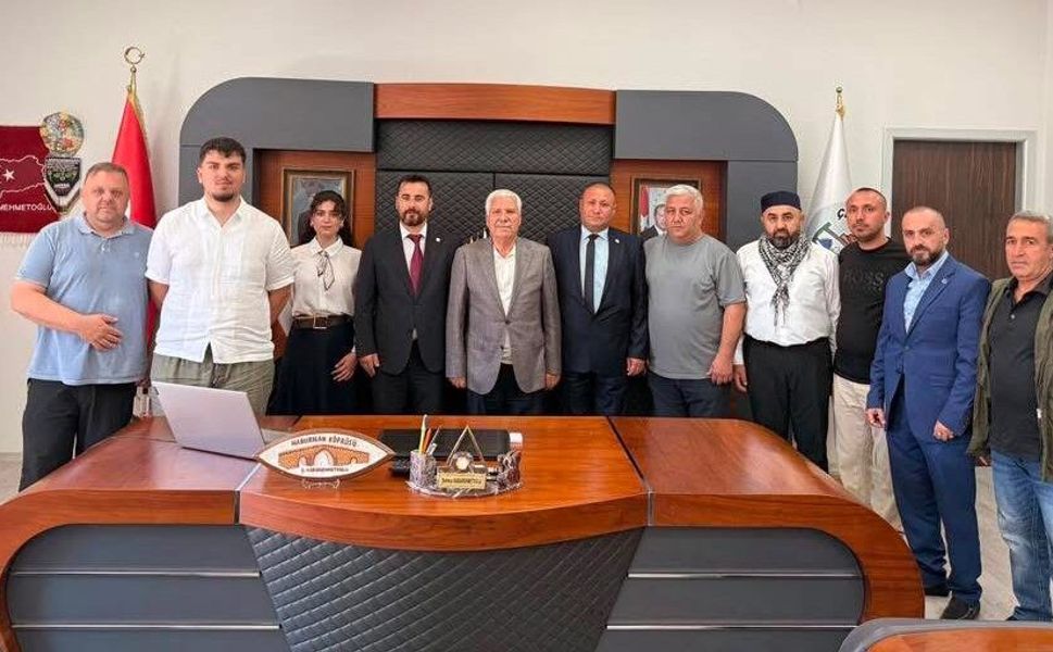 Avrupa Demokratlar Birliği heyetinden Çermik temasları
