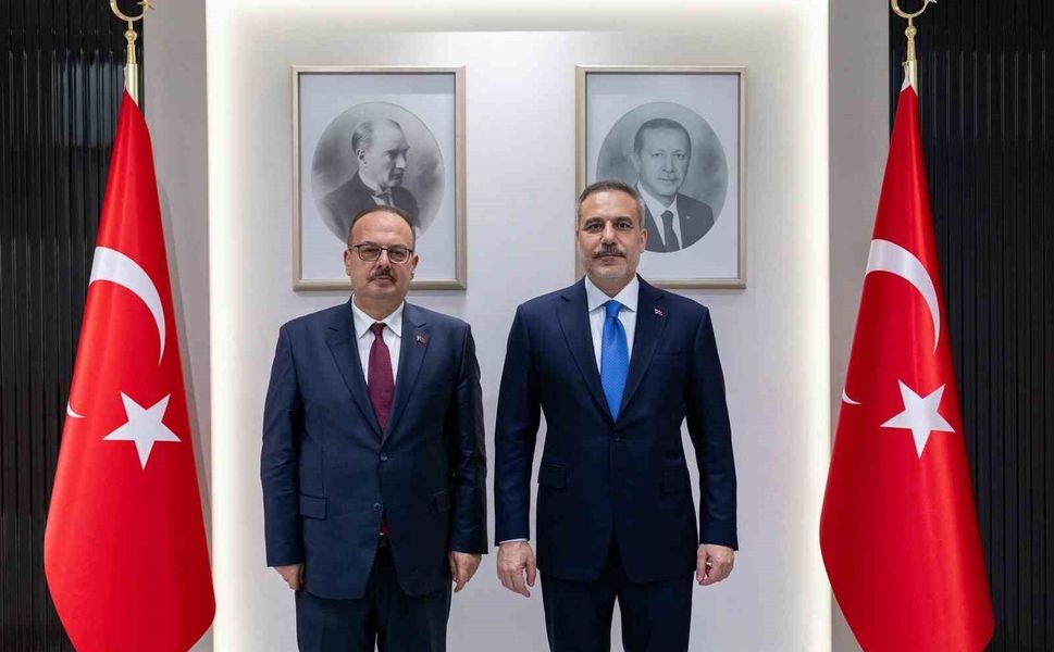 Bakan Fidan, Ankara Valisi Canbolat'ı kabul etti