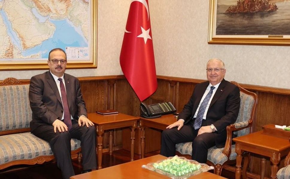 Bakan Güler, Ankara Valisi Canbolat'ı kabul etti