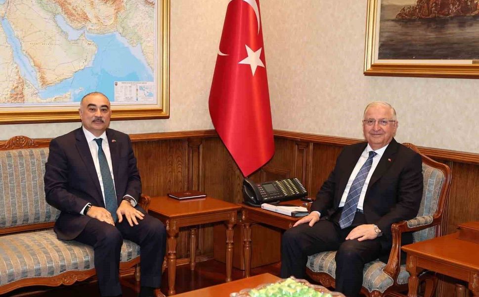 Bakan Güler, Azerbaycan Büyükelçisi Memmedov'u kabul etti