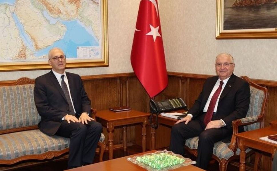 Bakan Güler, Mısır Büyükelçisi El Şeyh'i kabul etti
