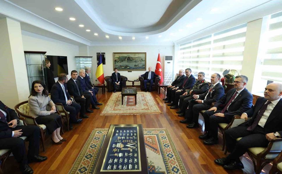 Cumhurbaşkanı Erdoğan, Romanya Cumhurbaşkanı Dan ile görüştü