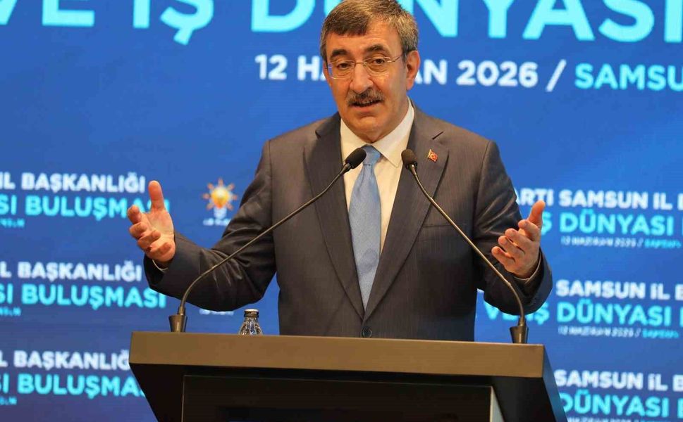 Cumhurbaşkanı Yardımcısı Cevdet Yılmaz, Samsun'da konuştu: 'Her türlü riske karşı ülkemizi hazırlıyoruz'