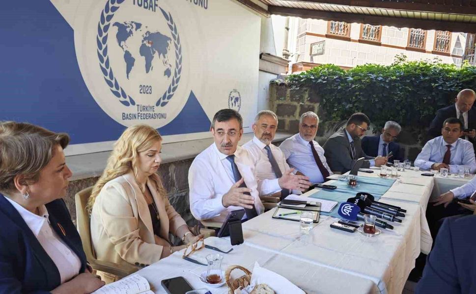Cumhurbaşkanı Yardımcısı Yılmaz: 'Terörsüz Türkiye ile ilgili yasal düzenlemeler bu yasama dönemine yetişsin diye bir gayret var'