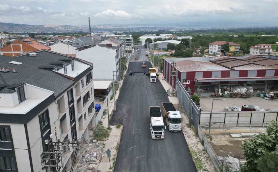 İnegöl'ün üstyapısı yenileniyor