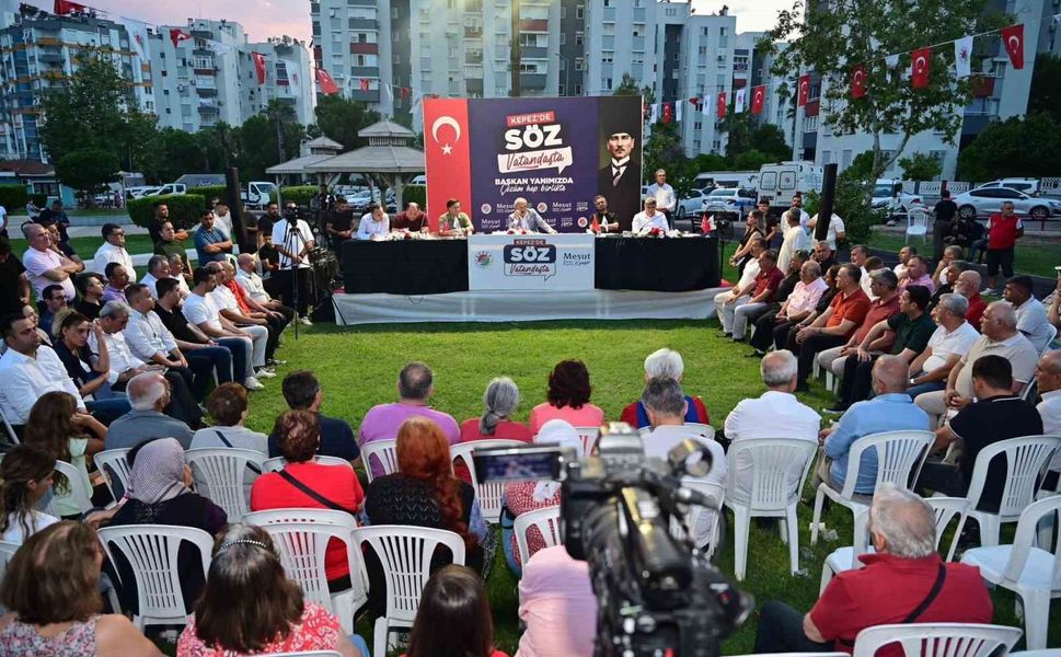 Kepez'de 'Söz Vatandaşta' buluşmasının ikincisi düzenlendi
