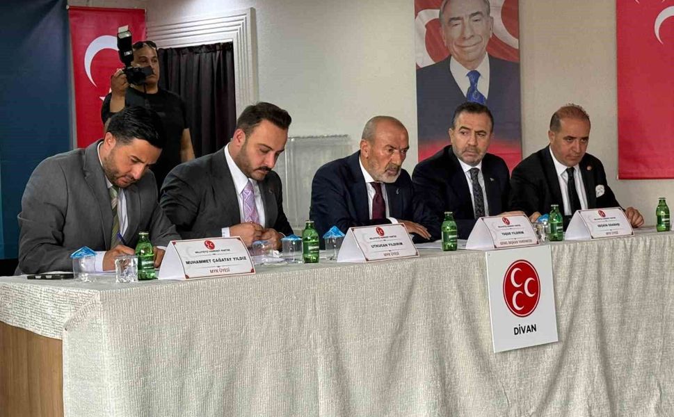 MHP İlçe Başkanlığı'nın 14'üncü Olağan Genel Kurul toplantısı yapıldı