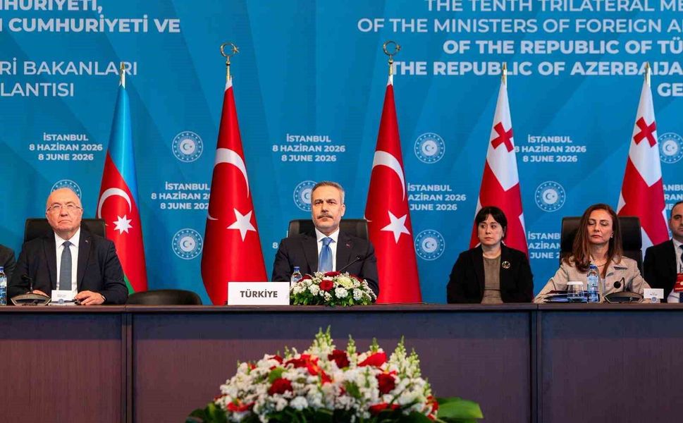 Türkiye-Azerbaycan-Gürcistan Üçlü Dışişleri Bakanları 10'uncu Toplantısı başladı