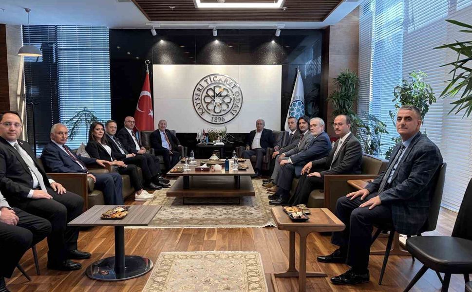 Ümit Özdağ'dan KAYSO ve KTO'ya ziyaret