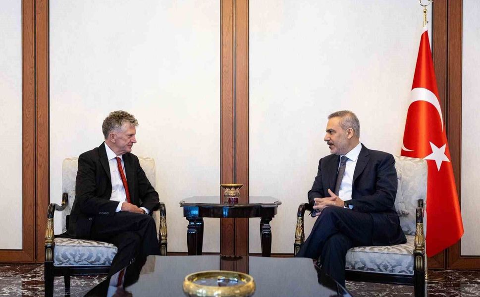 Bakan Fidan, Birleşik Krallık Ulusal Güvenlik Danışmanı Powell'ı kabul etti