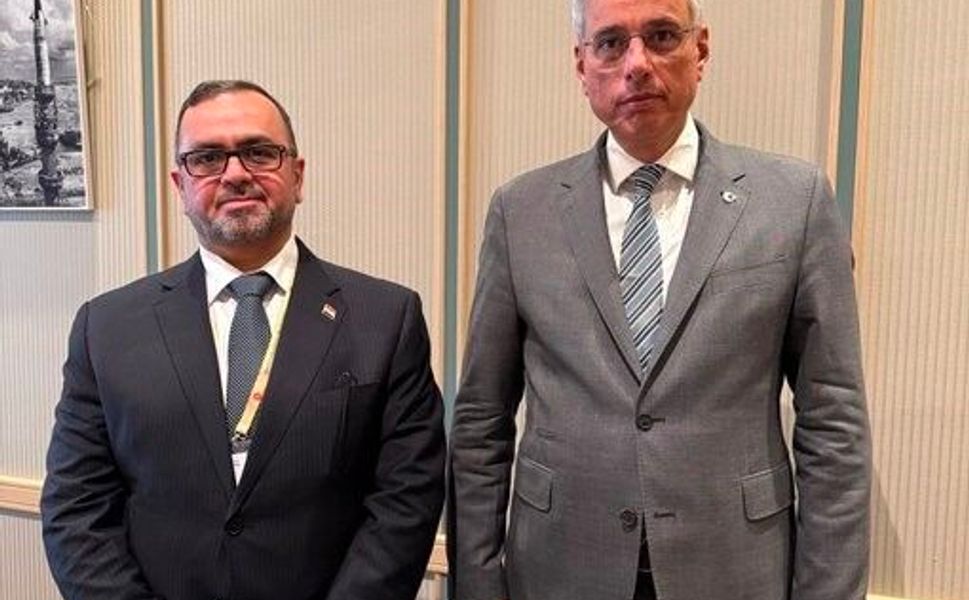 Bakan Memişoğlu, Iraklı mevkidaşı ile bir araya geldi