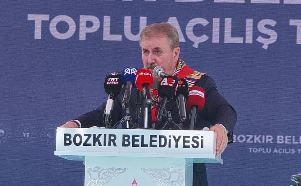 BBP Genel Başkanı Destici, Bozkır'da toplu açılış törenine katıldı