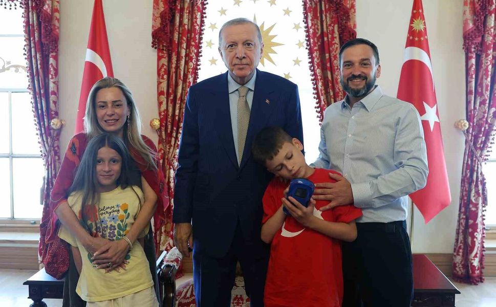 Cumhurbaşkanı Erdoğan 'Cake Not Hate' kampanyasıyla tanınan Joshua Harris'i kabul etti