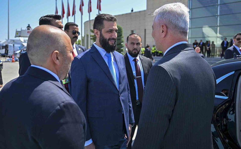 Suriye Cumhurbaşkanı Şara Ankara'da