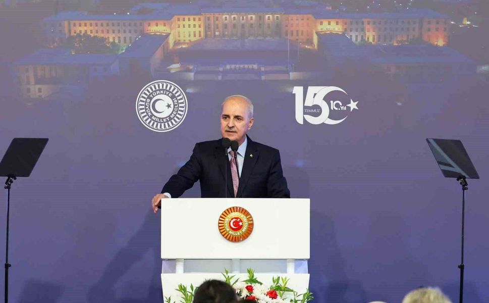 TBMM Başkanı Kurtulmuş: 'Birinci ödevimiz, 'Terörsüz Türkiye' sürecini başarıya ulaştırmak ve yasaları hazırlayarak son noktaya ulaşabilmektir'