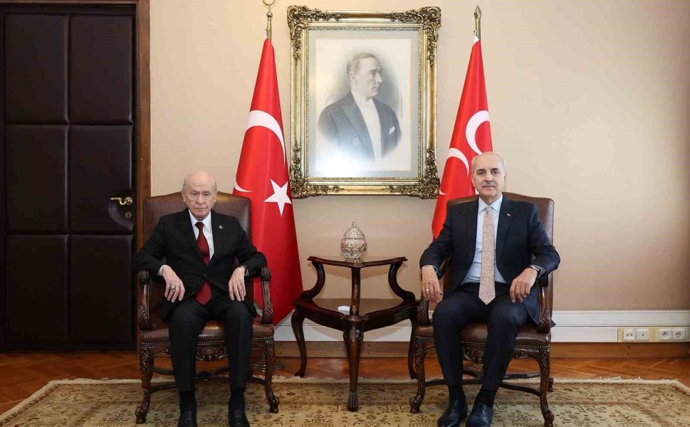 TBMM Başkanı Kurtulmuş'tan Bahçeli'ye ziyaret