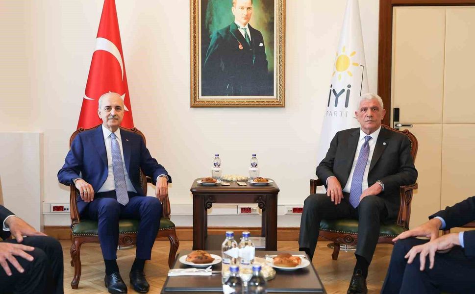 TBMM Başkanı Kurtulmuş'tan İYİ Parti'ye ziyaret