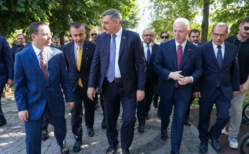 Adalet Bakanı Gürlek, Büyükçekmece Cumhuriyet Başsavcısı Karakaya ile bir araya geldi