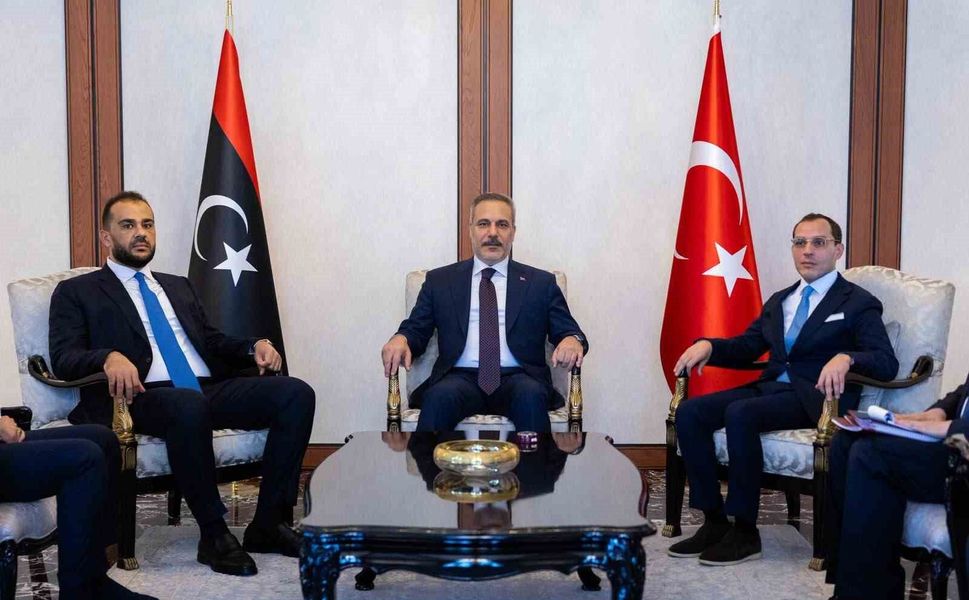 Bakan Fidan, Libya Milli Birlik Hükümeti Başbakanı'nın Ulusal Güvenlik Danışmanı Dibeybe ve Libya Milli Birlik Hükümeti Savunma Bakan Vekili Zubi ile görüştü