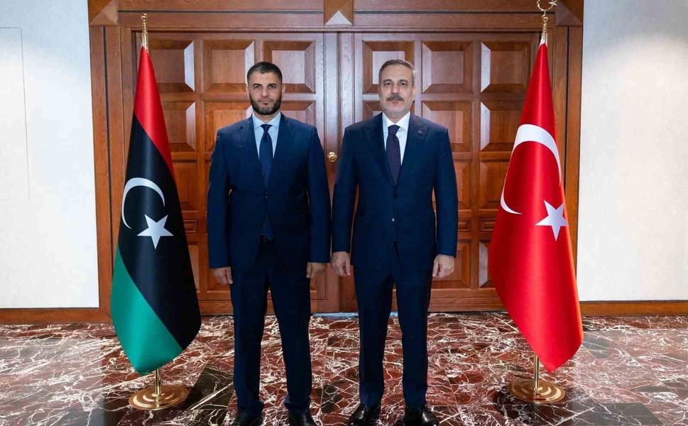Bakan Fidan, Libya Milli Birlik Hükümeti İçişleri Bakan Vekili Trabelsi ile görüştü