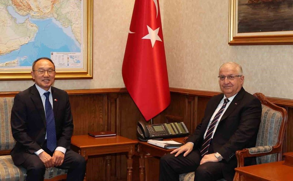 Bakan Güler, Güney Kore'nin Ankara Büyükelçisi Boo'yu kabul etti