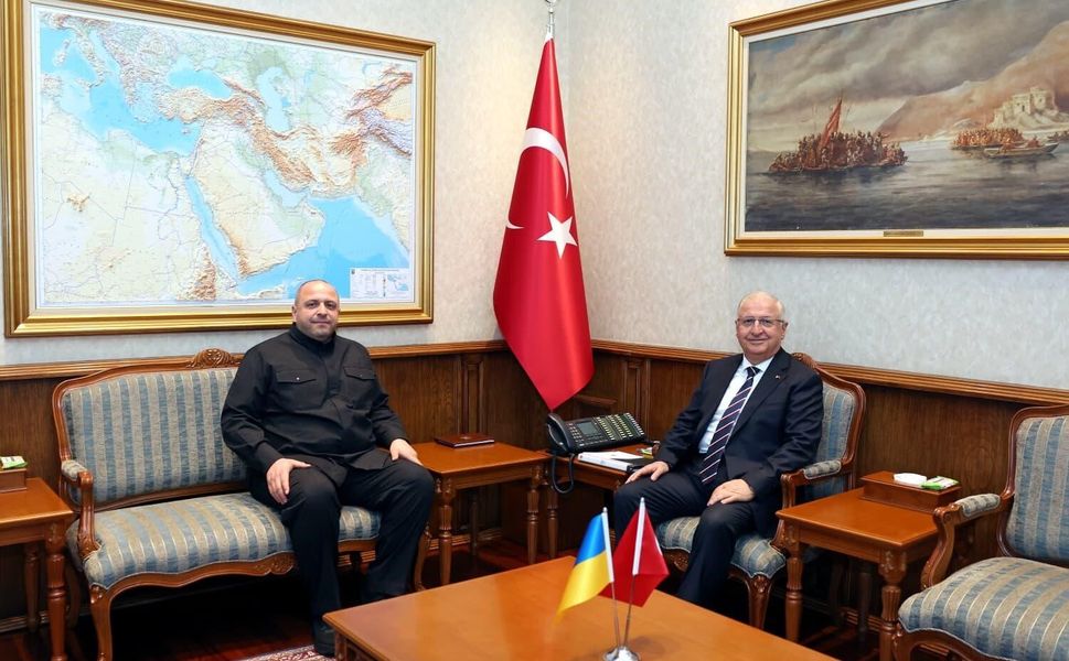 Bakan Güler, Ukrayna Dış İstihbarat Servisi Başkanı Umerov ile görüştü