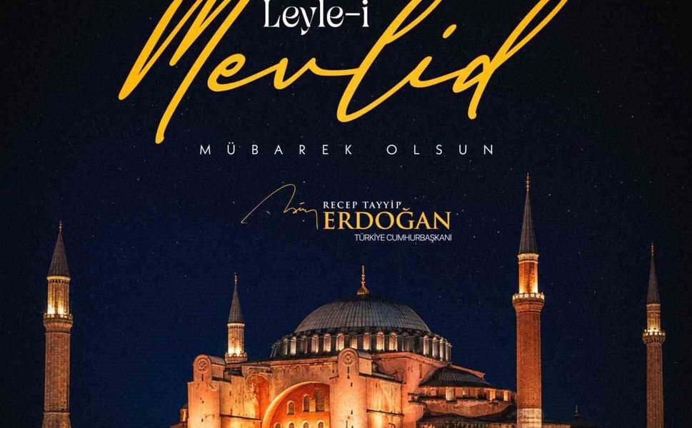 Cumhurbaşkanı Erdoğan'dan Mevlid Kandili mesajı