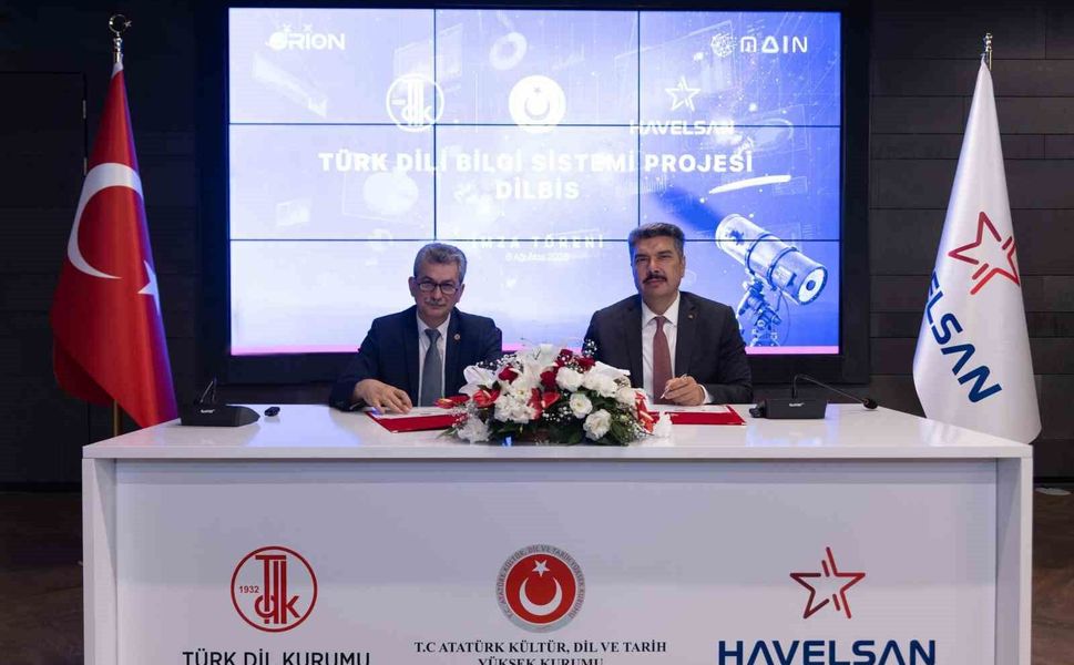 HAVELSAN ile TDK arasında Dijital Dönüşüm ve Yapay Zeka İş Birliği Protokolü imzalandı