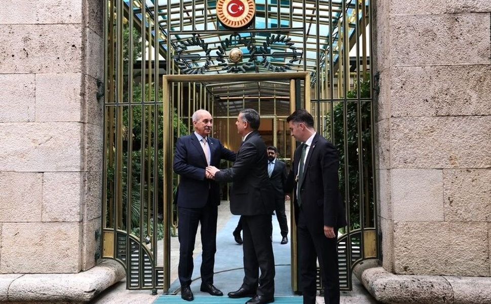 Bakan Çiftçi, TBMM Başkanı Kurtulmuş'u ziyaret etti