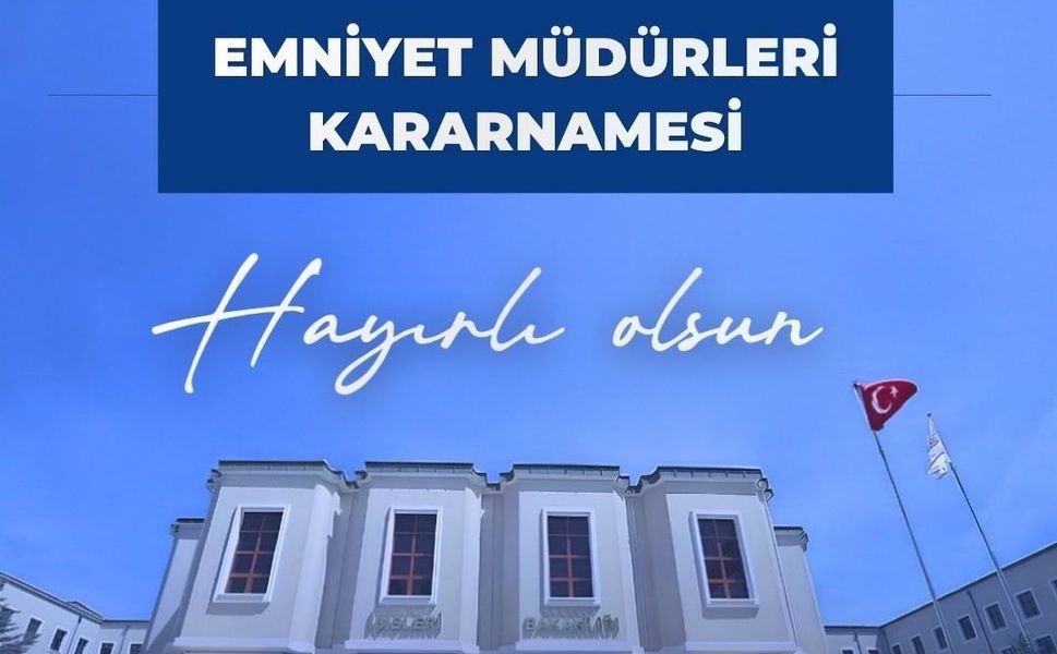 Bakan Çiftçi: 'Yeni atanan emniyet müdürlerimize başarılar diliyorum'