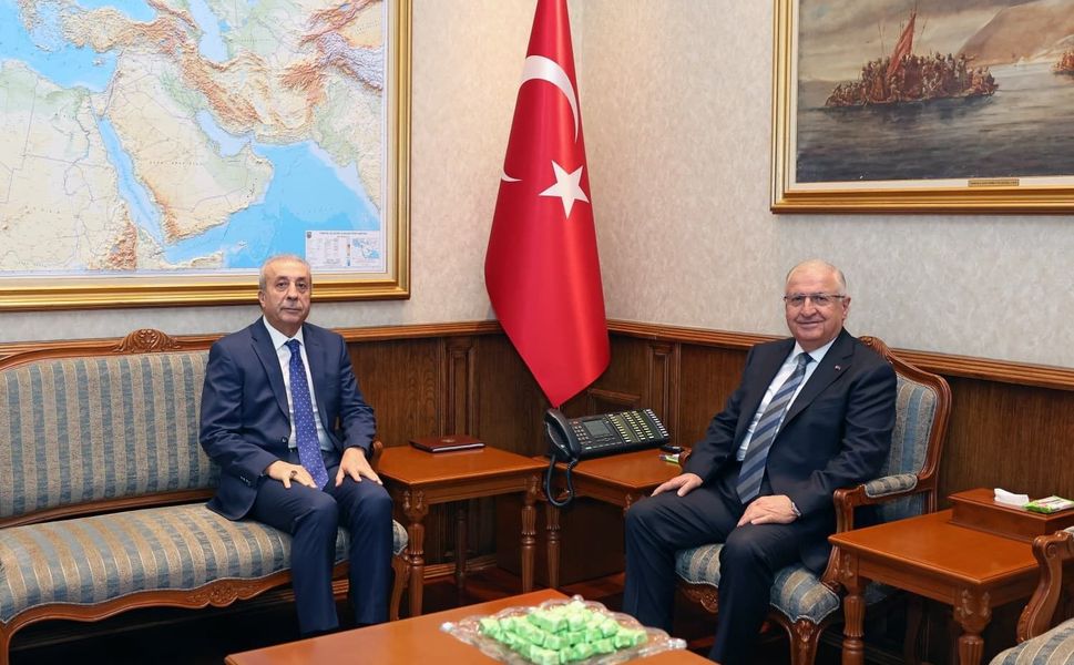 Bakan Güler, Mehdi Eker ile görüştü