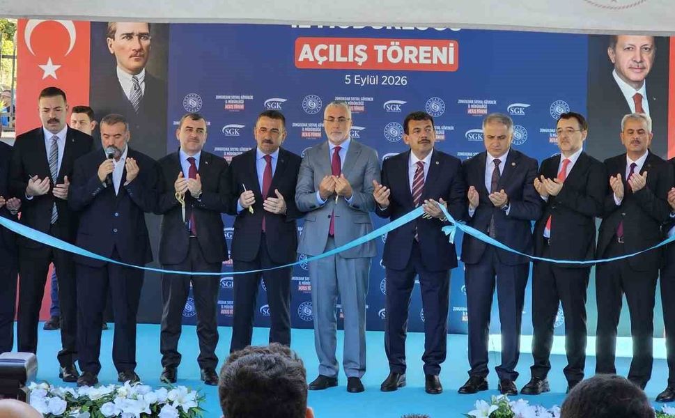 Bakan Işıkhan Zonguldak'ta yeni SGK binasını açtı: 122 milyon liralık yatırım