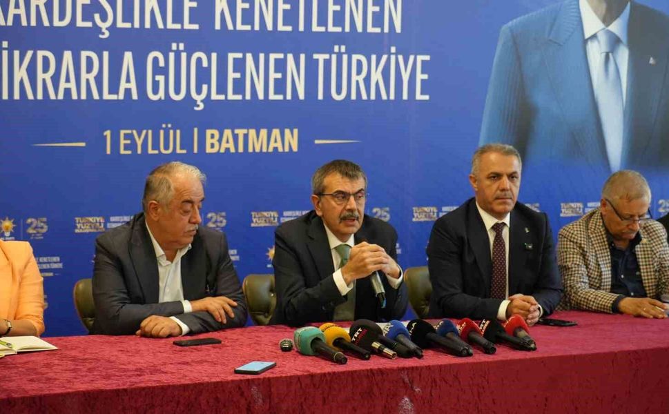 Bakan Tekin: 'Devlet Bahçeli çok devrimci bir konuşma yaptı'