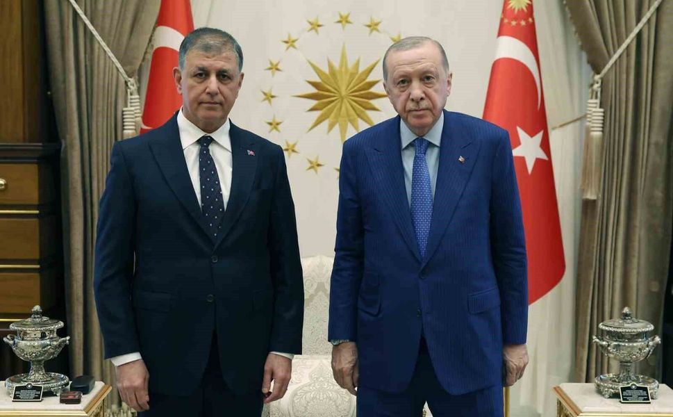 Cumhurbaşkanı Erdoğan, İzmir Büyükşehir Belediye Başkanı Tugay'ı kabul etti