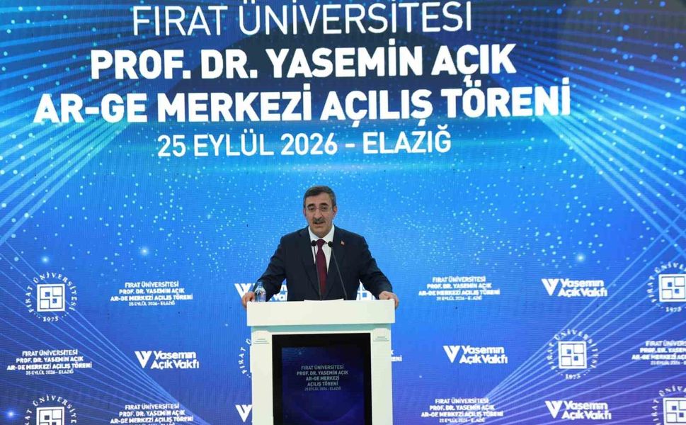 Cumhurbaşkanı Yardımcısı Yılmaz: 'Büyük bir ülkeyiz ve iddialı hedeflerimiz var'