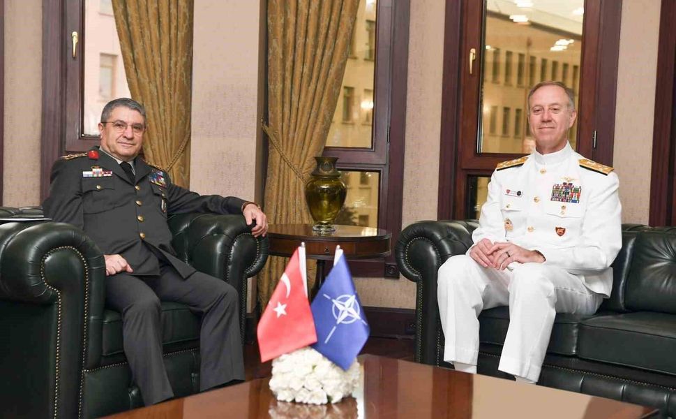 Genelkurmay Başkanı Bayraktaroğlu NATO Napoli Müşterek Kuvvet Komutanı Wikoff'u kabul etti