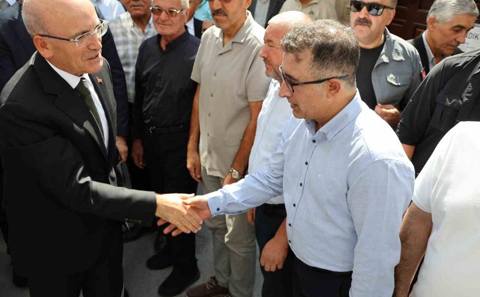 Hazine ve Maliye Bakanı Şimşek Aksaray'da